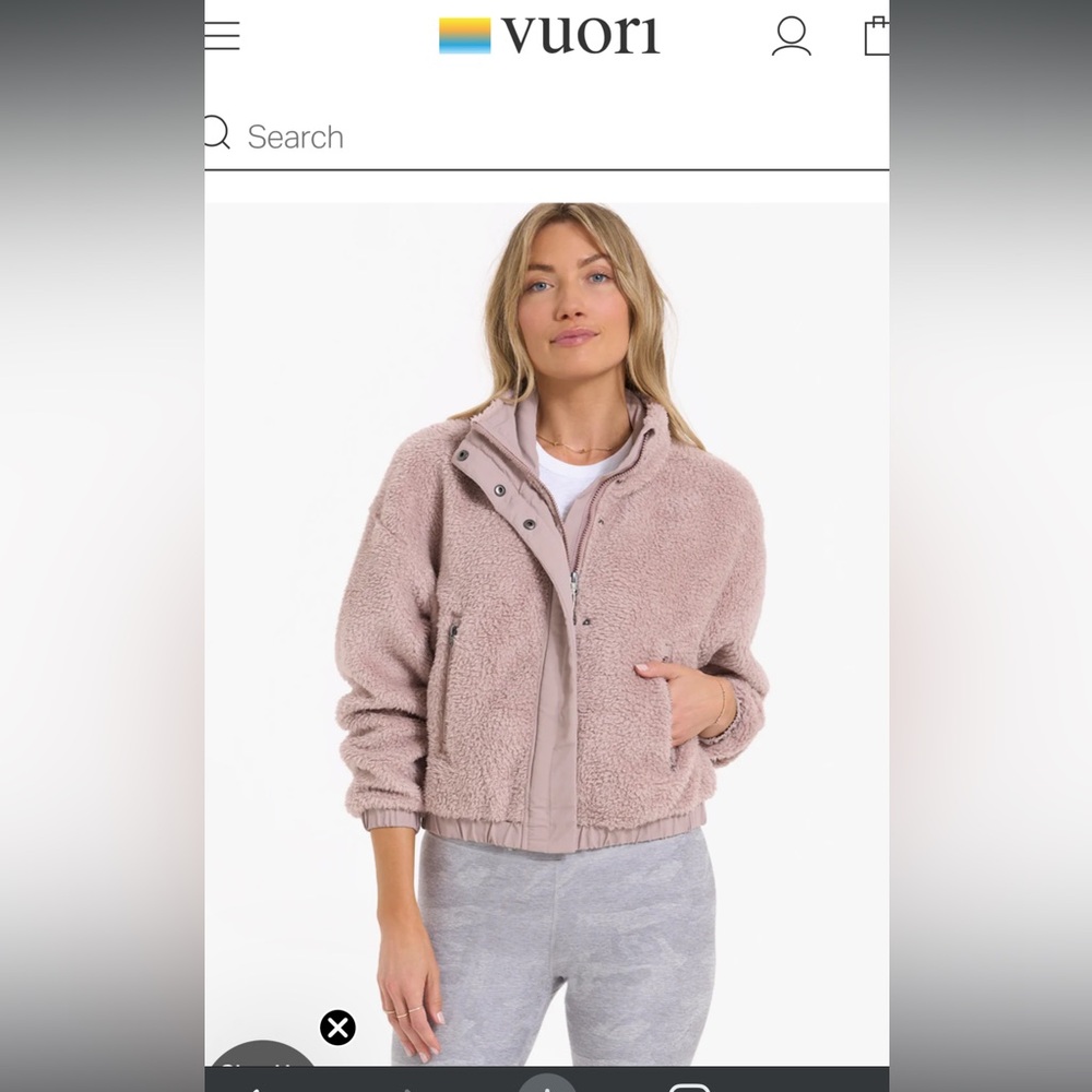 Vuori Cozy Sherpa Jacket